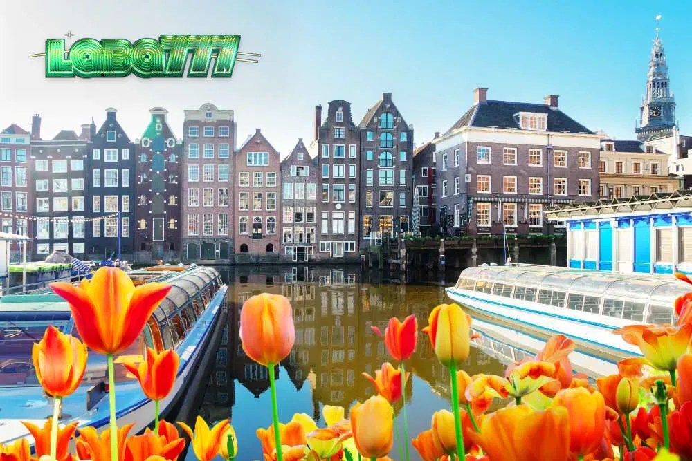Logo Gaming1 dan simbol regulasi iGaming Belanda